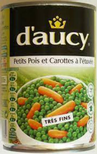 Picture of DAUCY PETIT POIS CAROTTE TRES FIN 400G