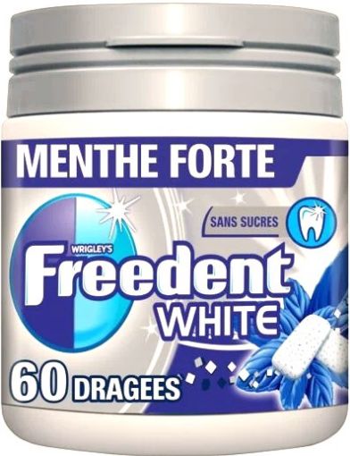 Picture of FREEDENT WHITE MENTHE FORTE 84G