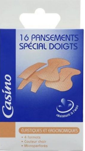 Picture of CASINO 16 PANSEMENTS DOIGTS