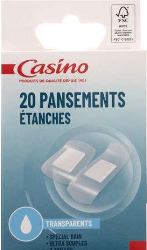 Picture of CASINO PANSEMENT ETANCHE TRANSPARENT X20