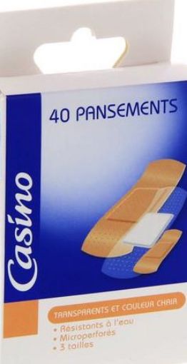 Picture of CASINO PANSEMENT LAVABLE TRANSPARENT CHAIR X40