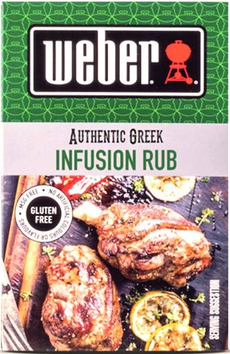 Picture of WEBER GREEK LAMB RUB SACHET 45G