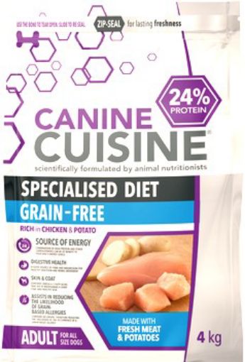 Picture of CANINE CUISINE GRAIN FREE CHICKEN 4KG