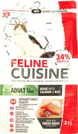 Picture of FELINE CUISINE ADULT SALMON RICE 2KG