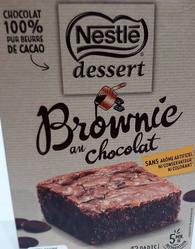 Picture of NESTLE DESSERT BROWNIE CHOCOLAT 405G