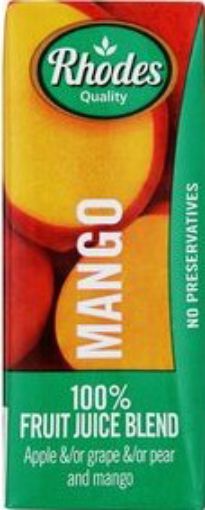 Picture of RHODES JUICE 100% MANGO 200ML