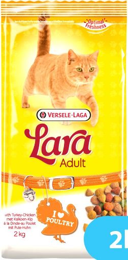 Picture of LARA CAT FOOD ADULT TURKEY CHICKEN 2KG