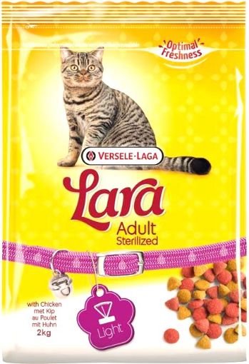 Picture of LARA CAT FOOD ADULT STERILISED 2KG