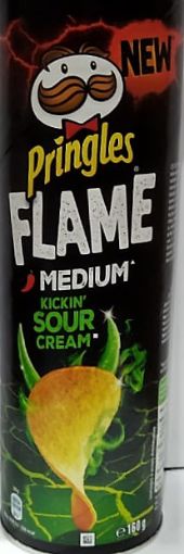 Picture of PRINGLES FLAME SOUR CREAM MEDIUM 160G