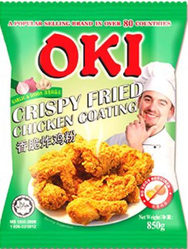 Picture of OKI FRIED CHICKEN COATING GARLIC ONION 850G