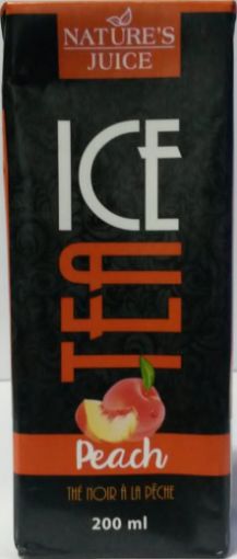 Picture of NATURES ICE TEA PEACH 200ML