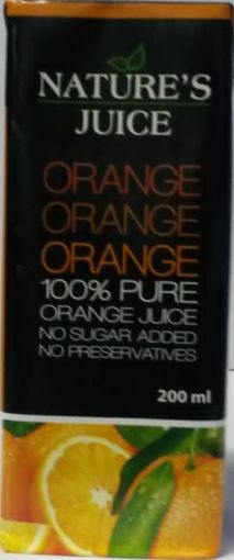 Picture of NATURES JUICE ORANGE 200ML