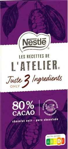 Picture of NESTLE LRDA NOIR 80 CACAO 100G