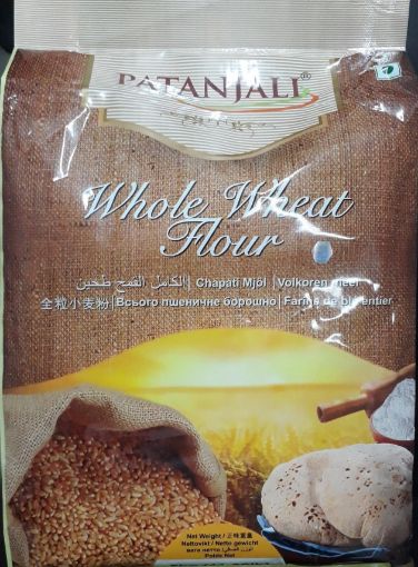 Picture of PATANJALI WHOLE WHEAT FLOUR 5KG