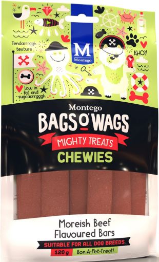 Picture of MONTEGO OWAGS BEEF BARS 120G