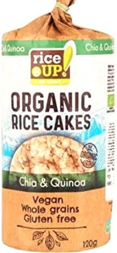 Picture of RICE UP CAKES CHIA QUINOA 120G