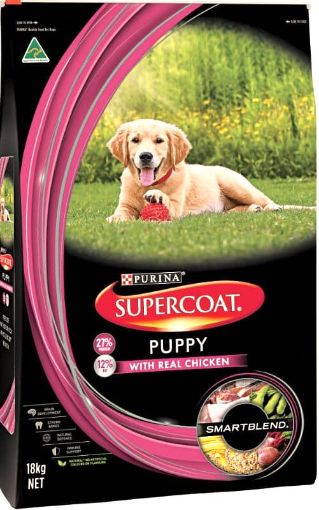 Picture of PURINA SUPERCOAT PUPPY DOG CHICKEN 18KG