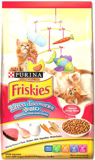 Picture of PURINA FRISKIES KITTEN DISCOVERIES 1KG