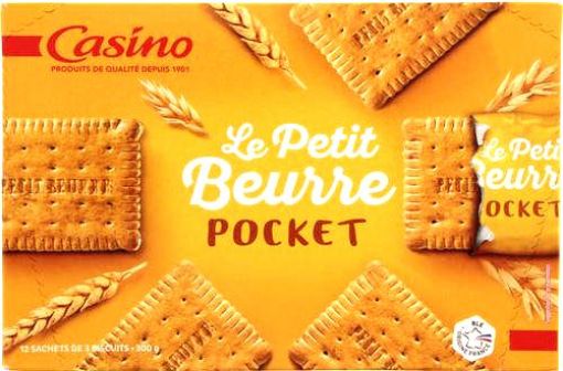 Picture of CASINO  PETIT BEURRE POCKET 300G