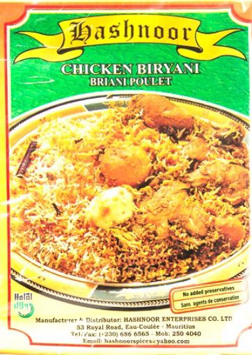 Picture of HASHNOOR CHICKEN BIRYANI 60G