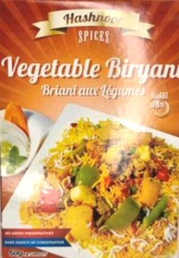 Picture of HASHNOOR VEGETABLE BIRYANI 60G