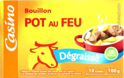 Picture of CASINO BOUILLON POT AU FEU DEGRAISSE 100G