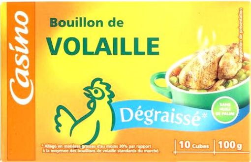 Picture of CASINO BOUILLON DE VOLAILLE DEGRAISSE 100G