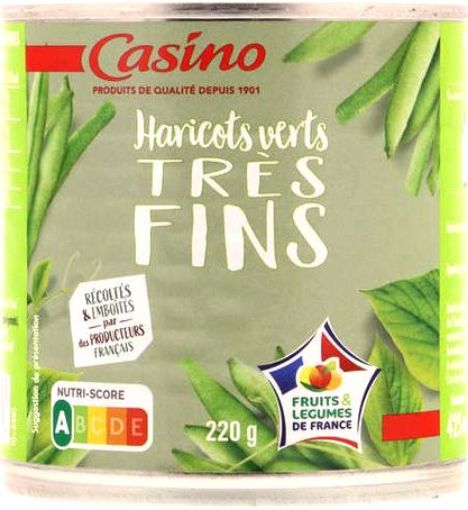 Picture of CO HARICOT VERTS TRES FINS 220G