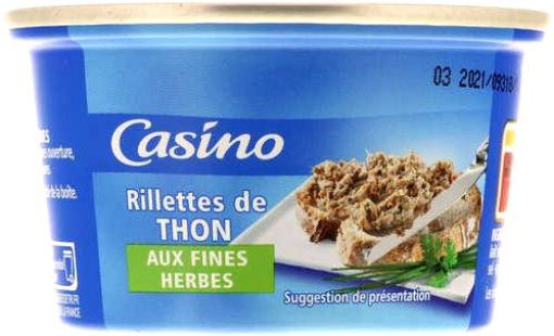 Picture of CASINO RILLETTE THON AUX FINES HERBES 120G