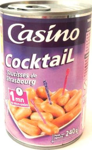 Picture of CASINO SAUCISSES COCKTAIL 240G