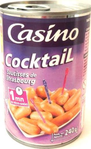 Picture of CASINO SAUCISSES COCKTAIL 240G