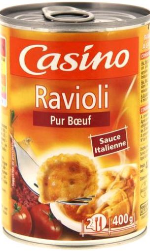 Picture of CASINO RAVIOLI PUR BOEUF 400G