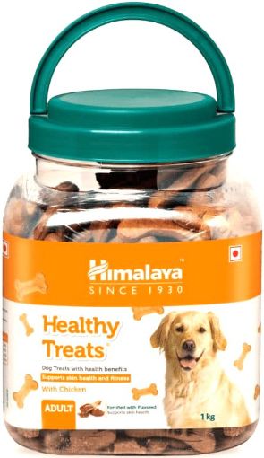 Picture of HIMALAYA HEALTHY TREATS PUPPY CHICKEN FLAVOR 1KG