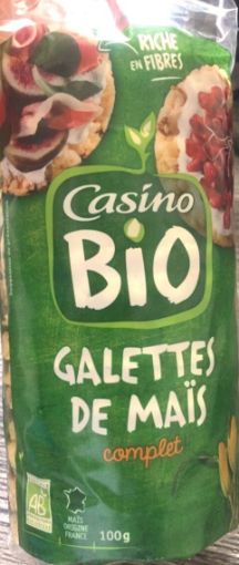 Picture of CO BIO GALETTES DE MAIS COMPLET 100G