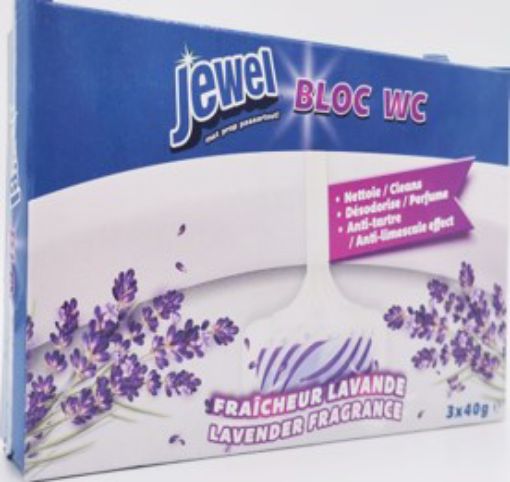 Picture of JEWEL BLOCS WC LAVANDE 3X40G