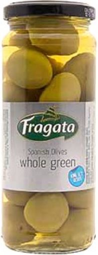 Picture of FRAGATA SPANISH OLIVES WHOLE GREEN 340G