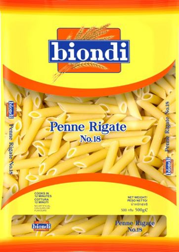 Picture of BIONDI NO18 PENNE 500G