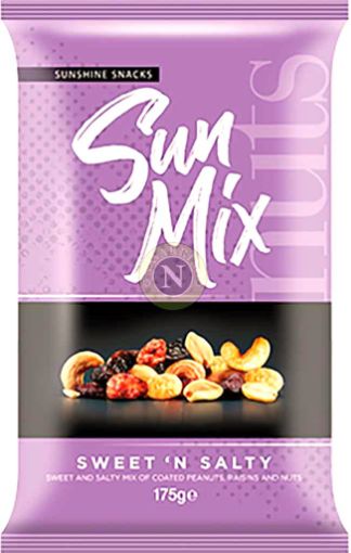 Picture of SUN MIX SWEET N SALTY NUT 175G