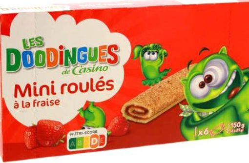 Picture of CO DO MINI ROUL FRAISE 150G