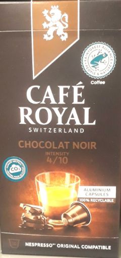 Picture of CAFE ROYAL ALU CHOCOLAT NOIR X 10