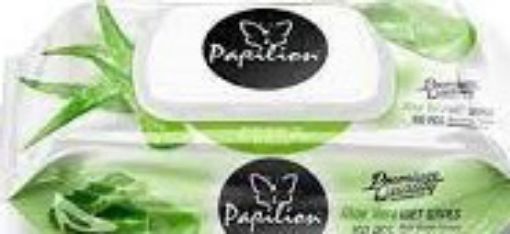 Picture of PAPILION WIPES ALOE VERA X100