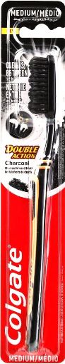 Picture of COLGATE BROSSE A DENT DOUBLE ACTION CHARCOAL MEDIUM