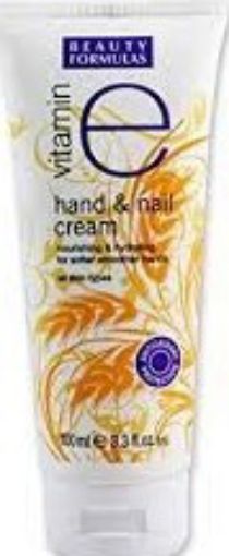 Picture of BEAUTY FORMULAS VITAMIN E HAND NAIL CREAM 100ML