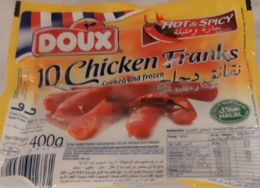 Picture of DOUX H&S CHICKEN FRANKS 340G