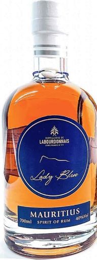 Picture of LABOURDONNAIS LADY BLUE RUM 70CL