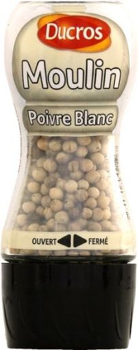 Picture of DUCROS MOULIN POIVRE BLANC N6 39G