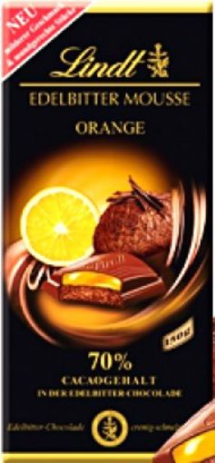 Picture of LINDT CREATION ORANGE MOUSSE DARK CHOCOLATE 150G