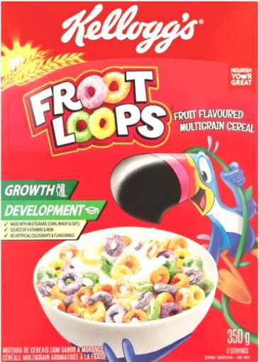 Picture of KELLOGGS FROOT LOOPS 350G