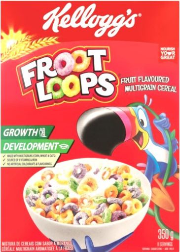 Picture of KELLOGGS FROOT LOOPS 350G