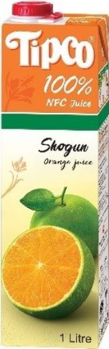 Picture of TIPCO JUICE 100% SHOGUN ORANGE 1LT